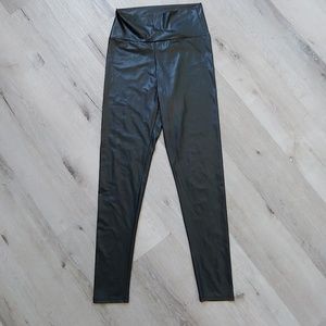 Material Girl faux leather leggings